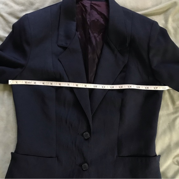 Vintage MJ Concepts in Sportswear navy blazer - Picture 10 of 13